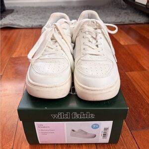 Wild Fable Cream Sneakers